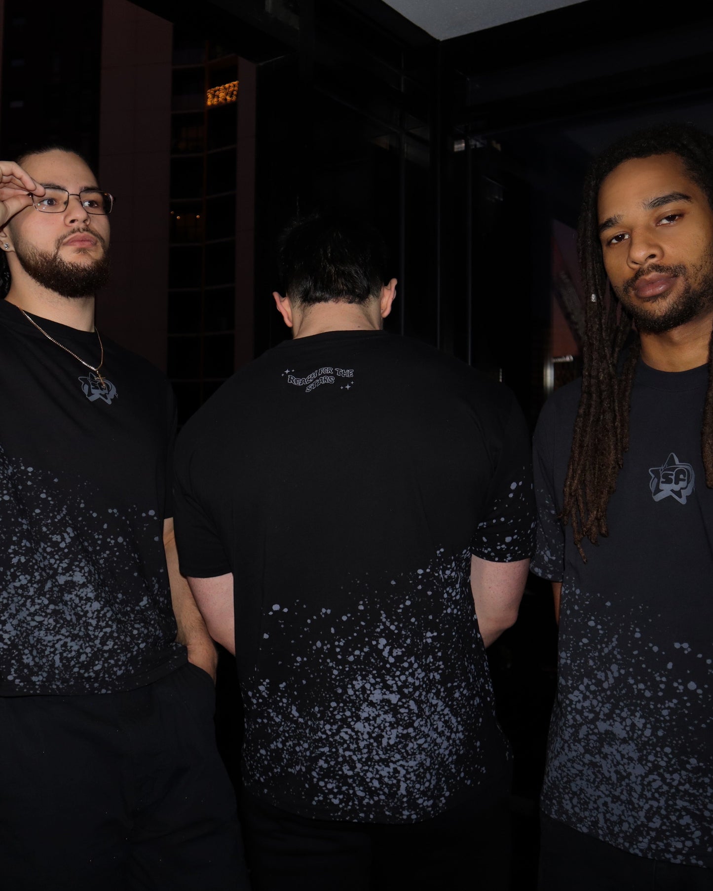 Splatter T-Shirt - Grey