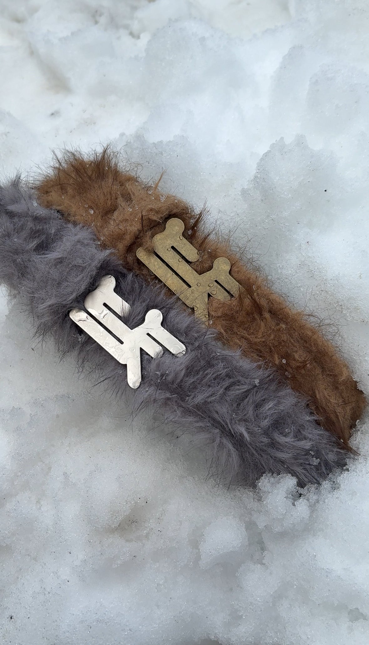 Moonlight Frost Fur Belt