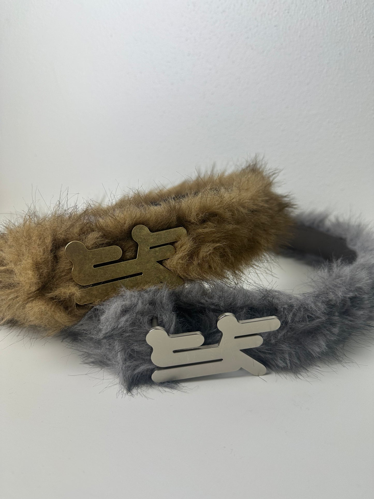 Moonlight Frost Fur Belt
