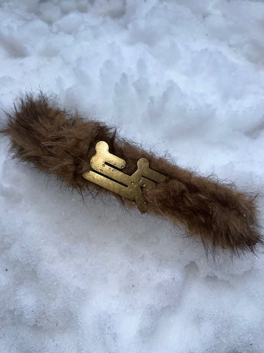 Golden Hour Fur Belt