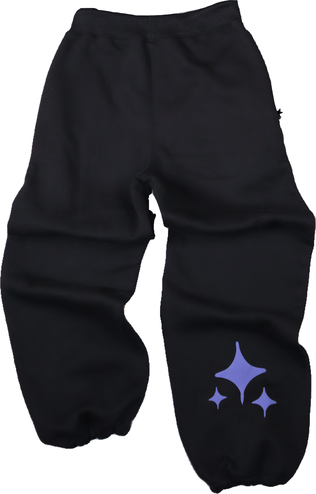 Star Tracksuit Pants - Purple