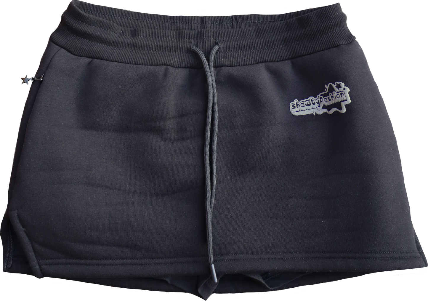 Star Tracksuit Mini Skirt - Grey