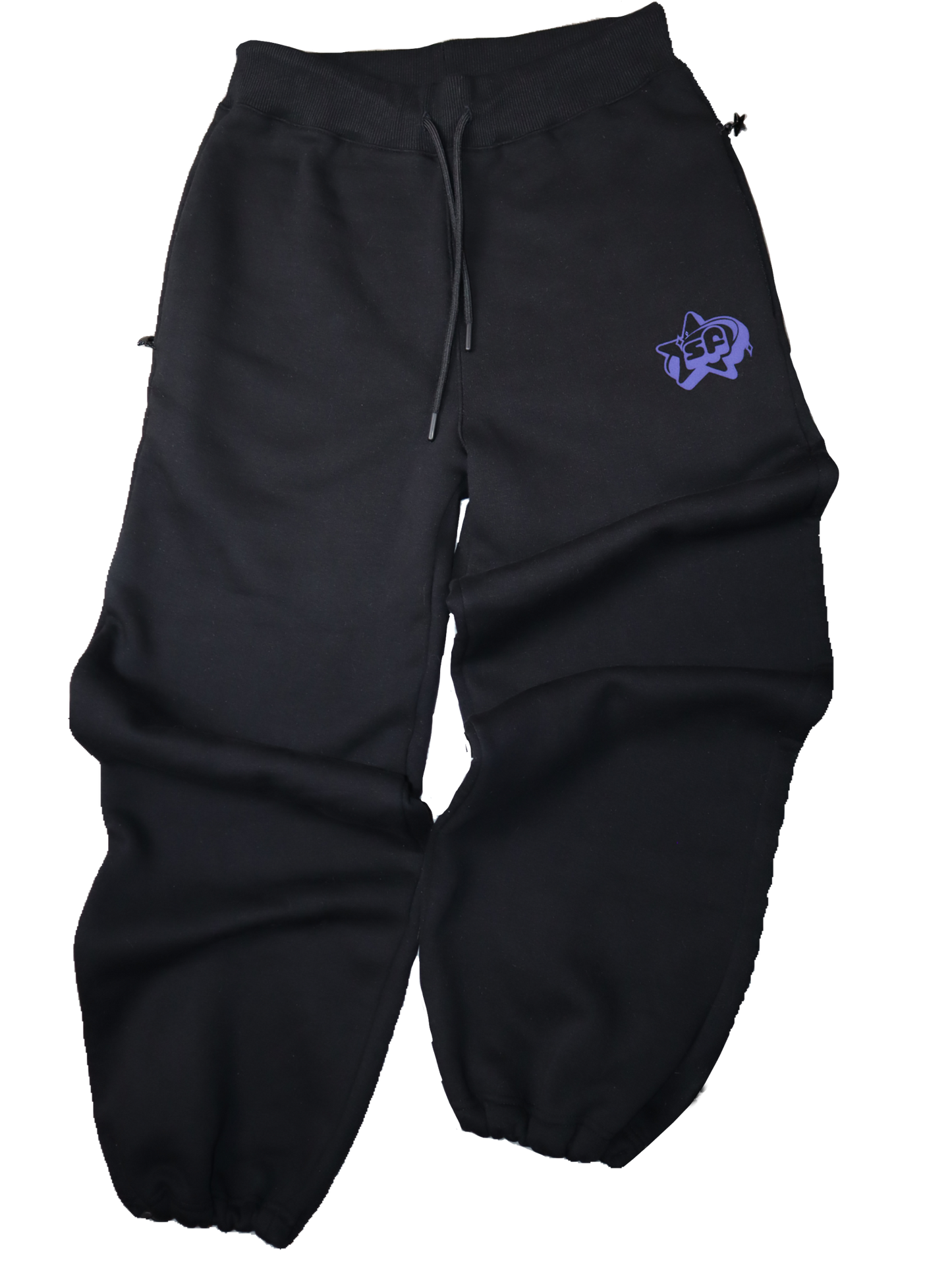 Star Tracksuit Pants - Purple