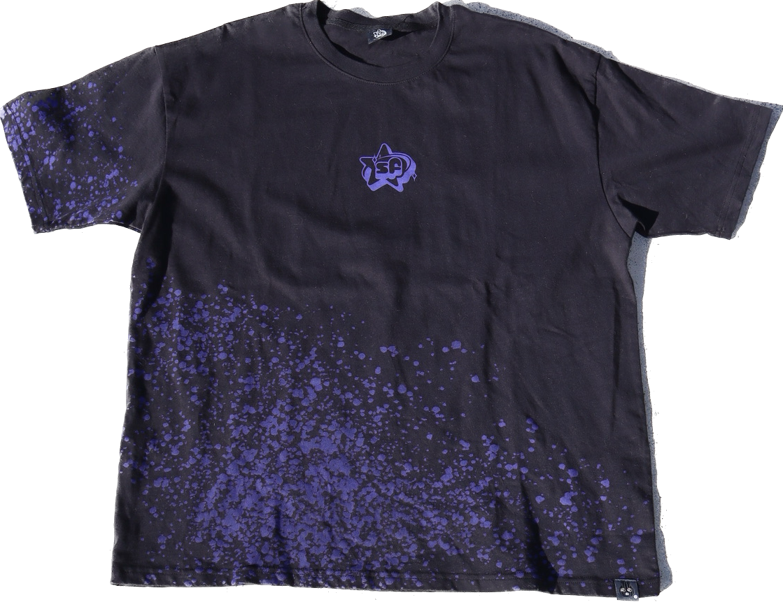 Splatter T-Shirt - Purple