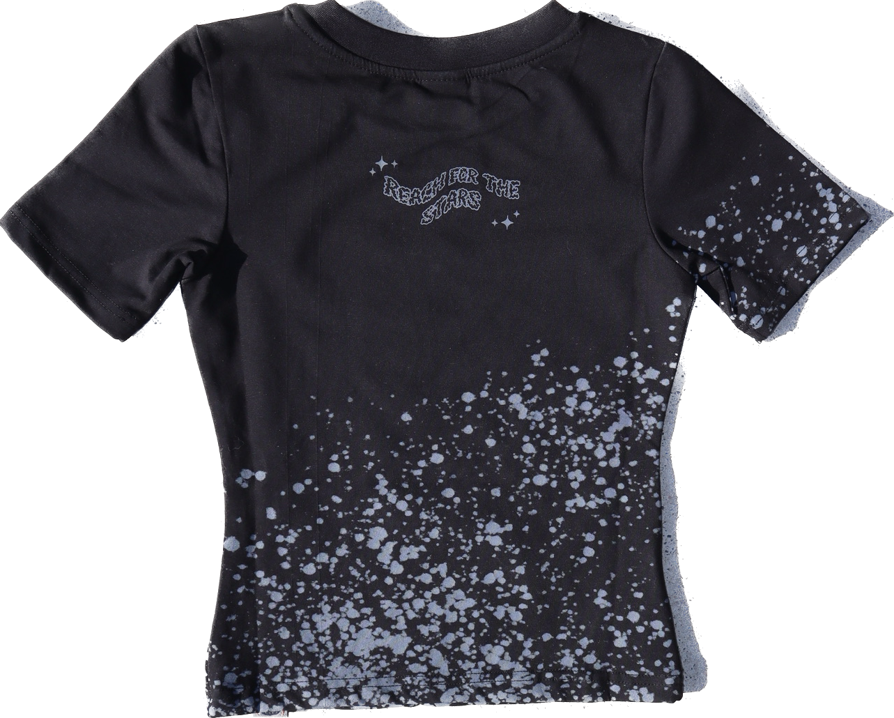 Splatter Baby Tee - Grey