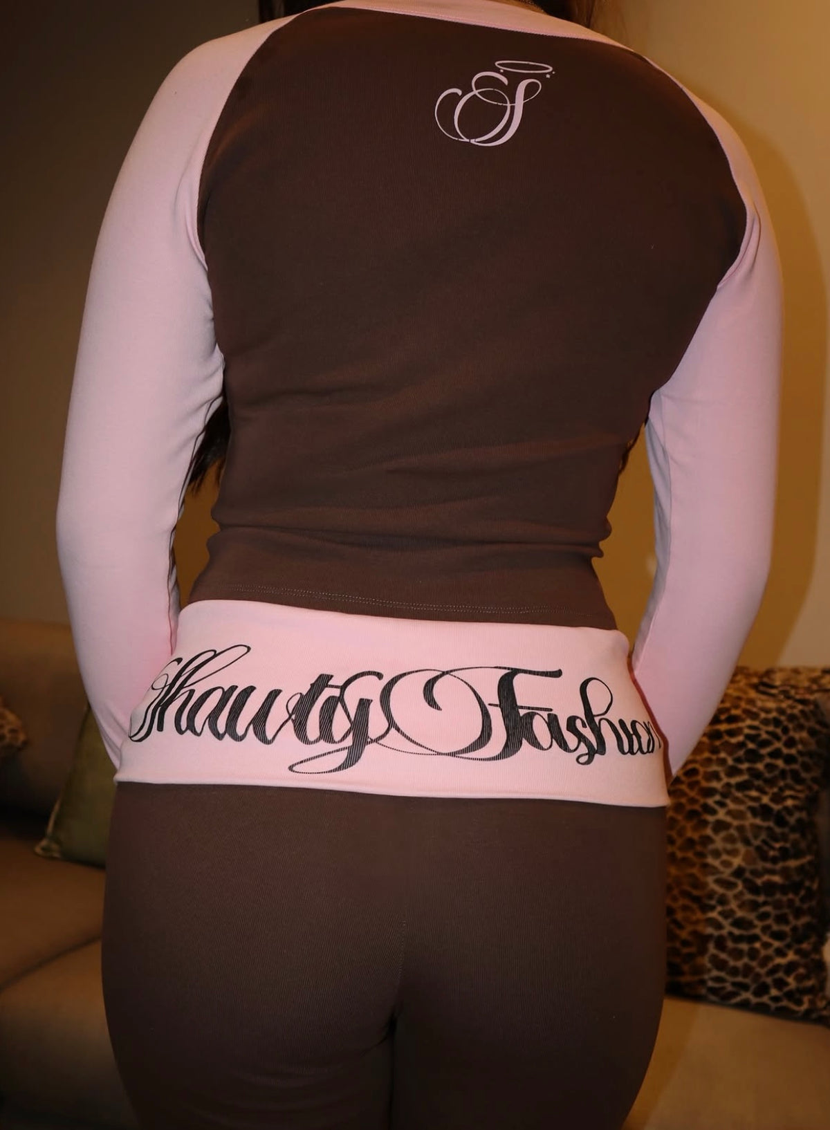 Off Duty 3-Piece Set in Brownie Kiss
